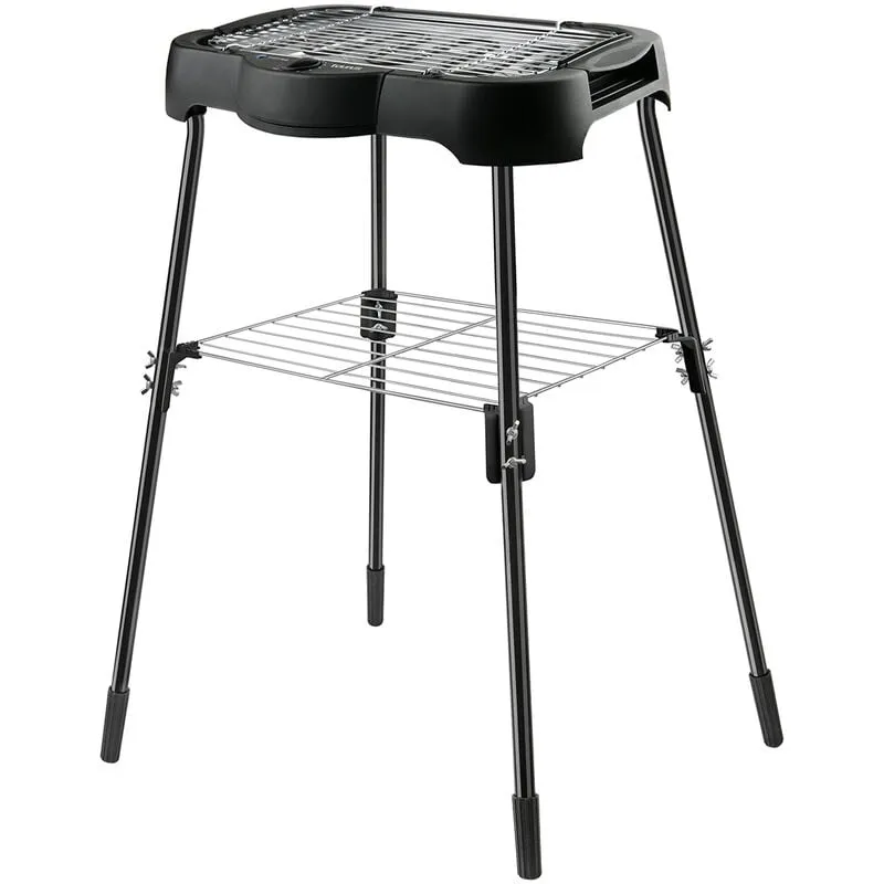 Barbecue elettrico su gambe 2000w - maxim's plus 