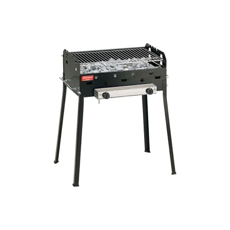 Barbecue gas roccia eco ferraboli fuochi 2 cm 70x48 h.cm 84 