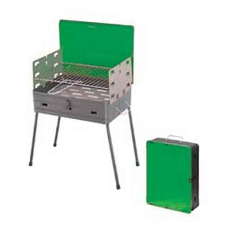 Nextradeitalia - barbecue rettangolare a valigetta 'scout' - bracere CM.43X21X55H.