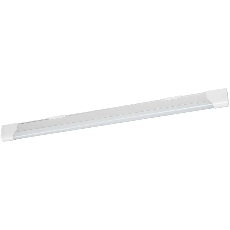 Striscia led luminosa: a soffitto/Parete, led value batten / 10 w, 220…240 v, Ampiezza fascio luminoso: 120°, Bianco freddo, 4000 k, Materiale: