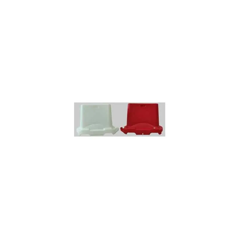 Brico Dea - barriera stradale impilabile cm 100x40x70h - Col. Rosso