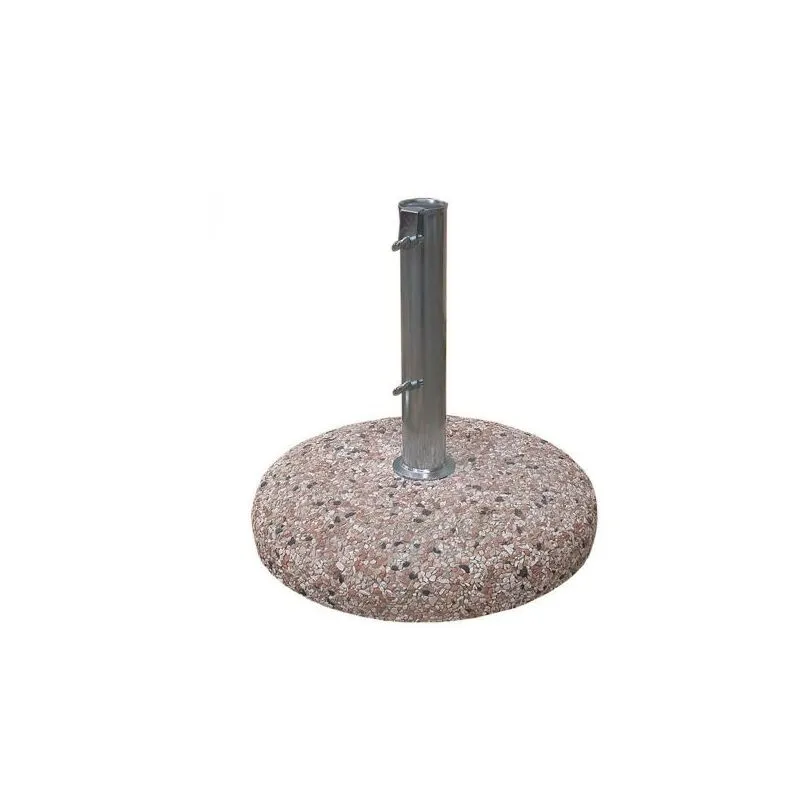 Base per ombrellone tonda basi fissaggio sostegno cemento ghiaia esterno 34420V mm 45 kg 25 (34420)