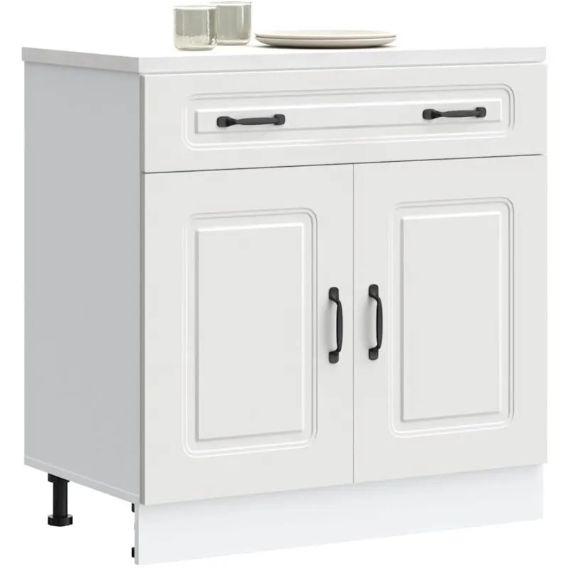 Vidaxl - Base da Cucina Kalmar Bianco in Legno Multistrato