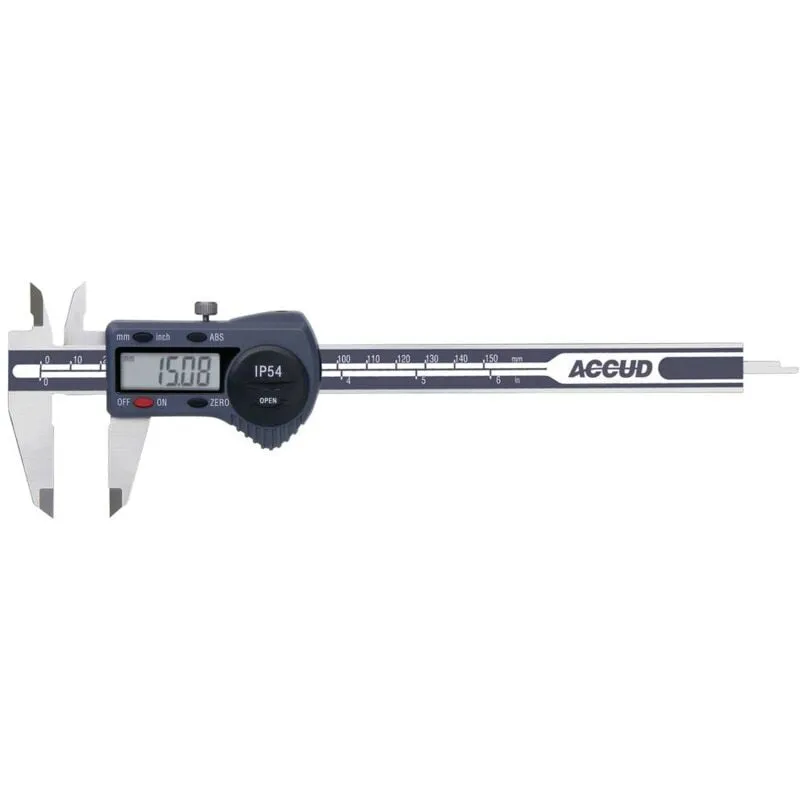 Accud Calibro digitale 150 mm IP54