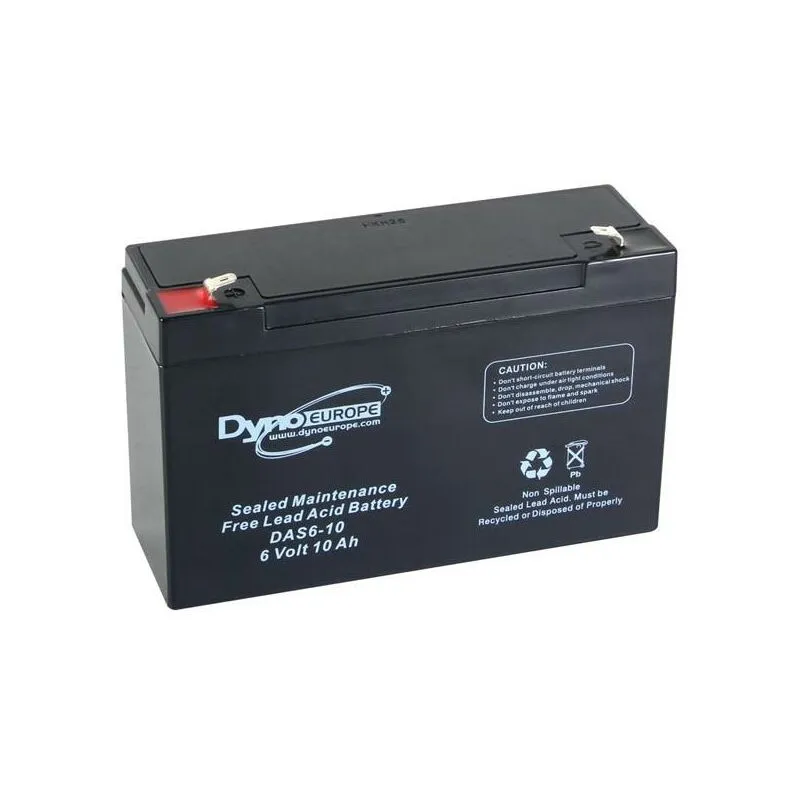 Batteria al piombo 6 v - 10 Ah 151 x 50 x 101 mm