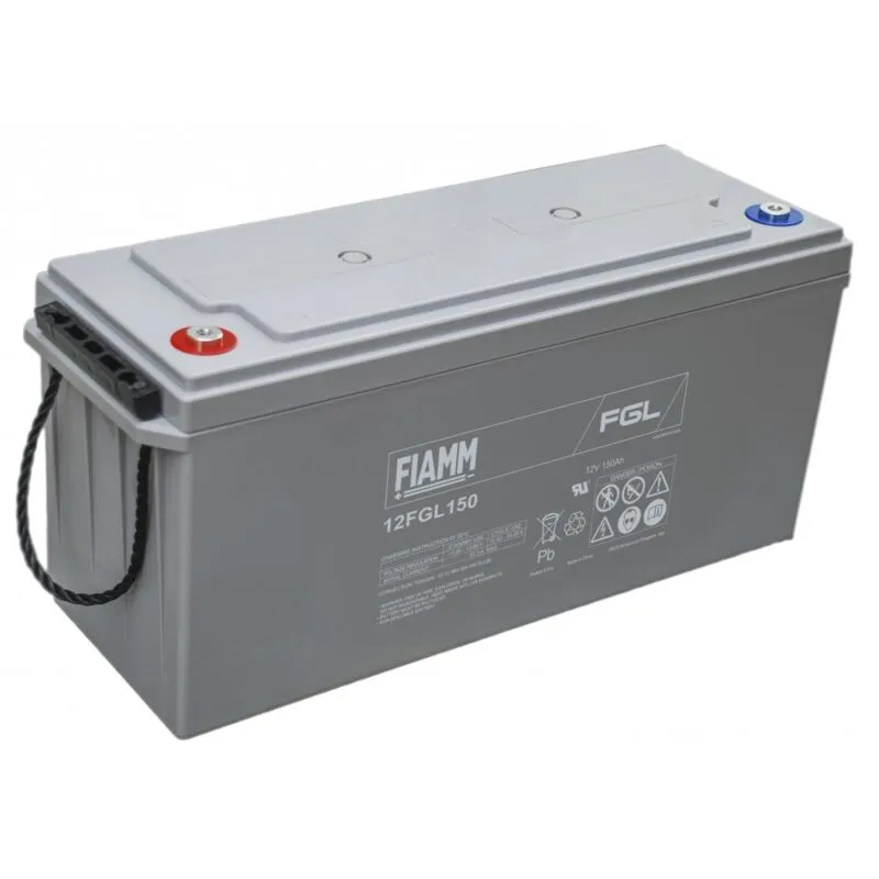 Batteria al piombo ermetica 12V 150Ah Fiamm 12FGL150