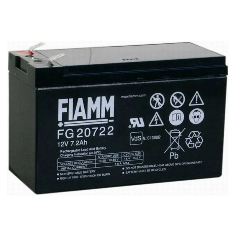 Fiamm - batteria FG20722 12V 7,2Ah