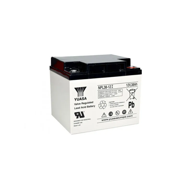 Batteria piombo Yuasa 12V 38Ah NPL38-12