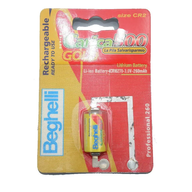  - Batteria ricaricabile CR2 a Litio 260mAh 8872