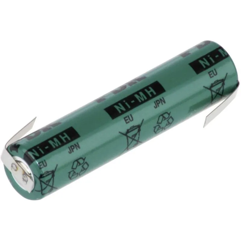 Batteria ricaricabile speciale Ministilo (aaa) linguette a saldare a z NiMH  hr-aaau-lf 1.2 v 730 mAh