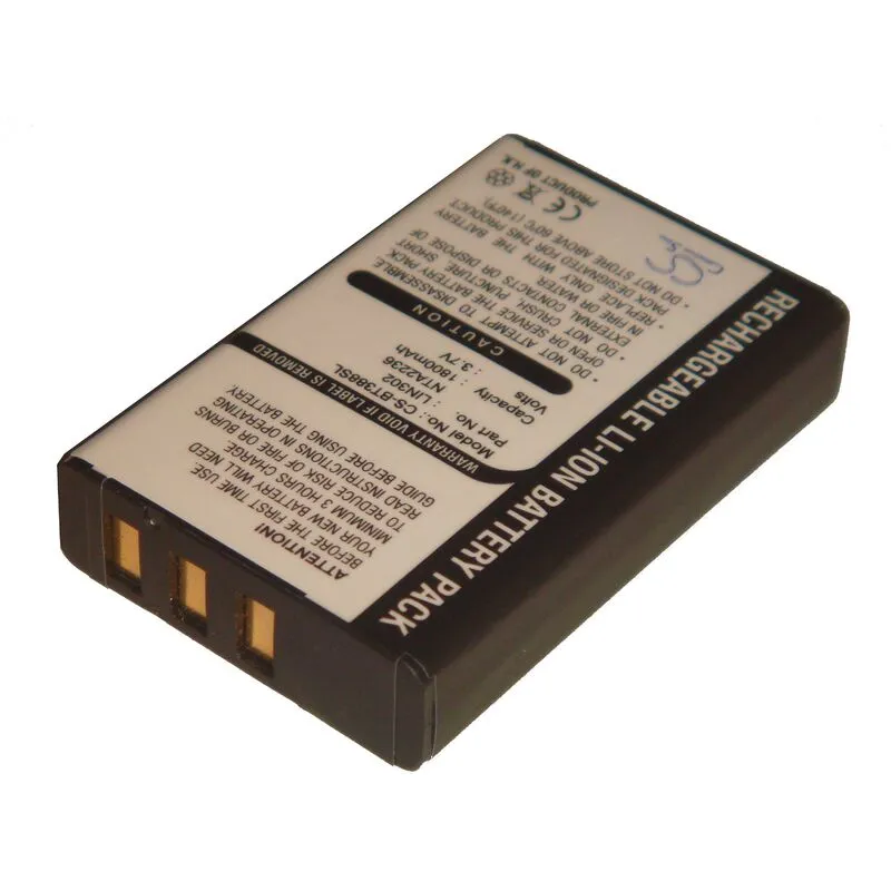 1x batteria compatibile con gns BT-338, BT-318, BT-318x, 5840, 5843 navigatore gps (1600mAh, 3,6V, Li-Ion) - Vhbw