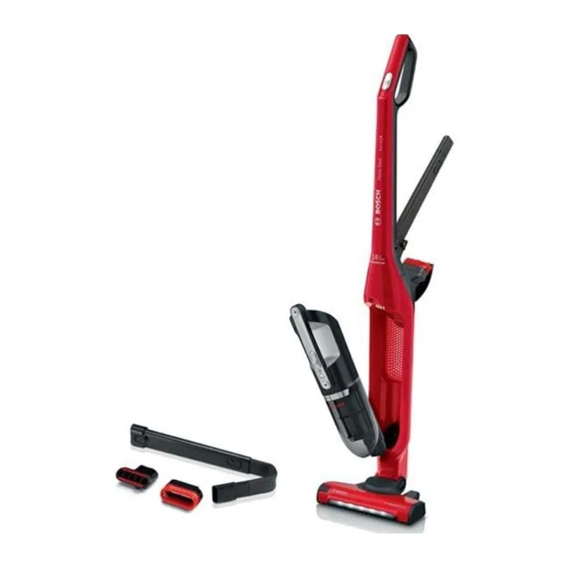  - Aspirapolvere a stick ricaricabile 28v 2in1 rosso - bbh3zoo28