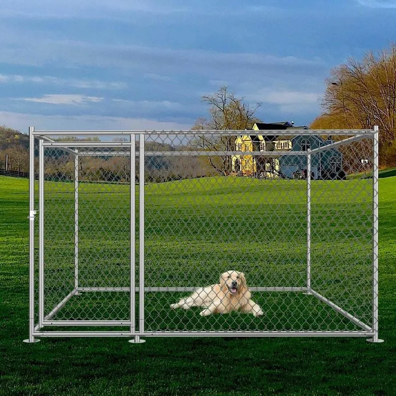 RA-D22 Parco per cuccioli 2x2x1.2m, recinto per cani, canile all'aperto, recinto per cani - Bc-elec