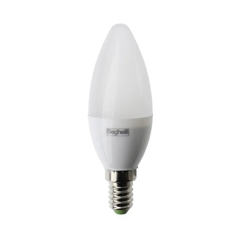  - Lampadina led oliva e14 luce calda 3000k 5 watt 470 lumen 56825