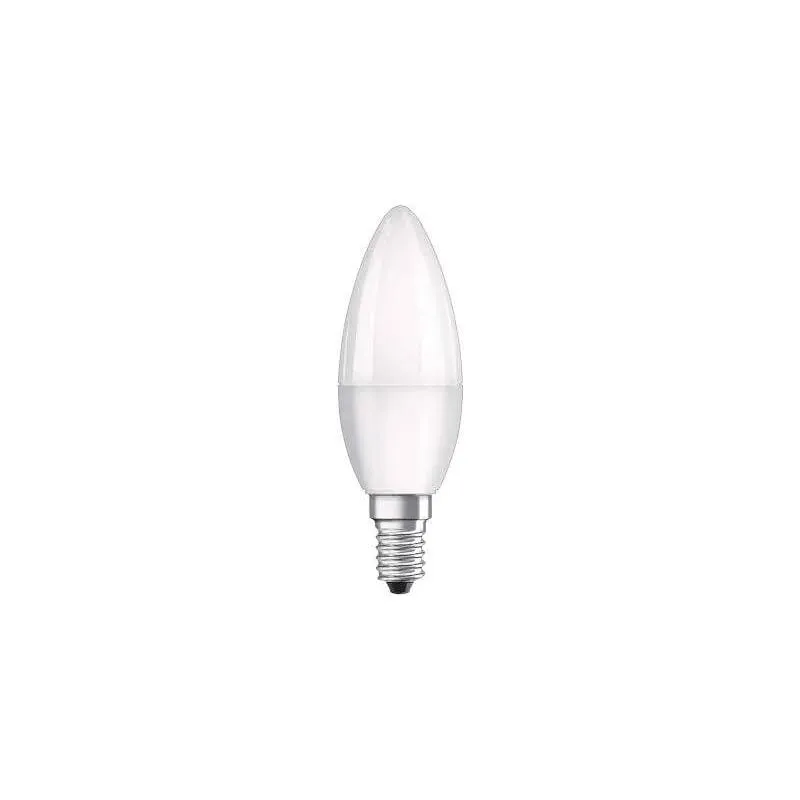 Bellalux - Lampadina led E14 a fiamma smerigliata, 4,9W, bianco freddo.