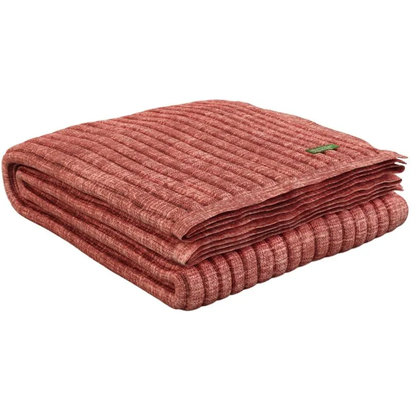  - Coperta 140x190 cm - 900 gr 100% Acrilico - fruits be - rosso