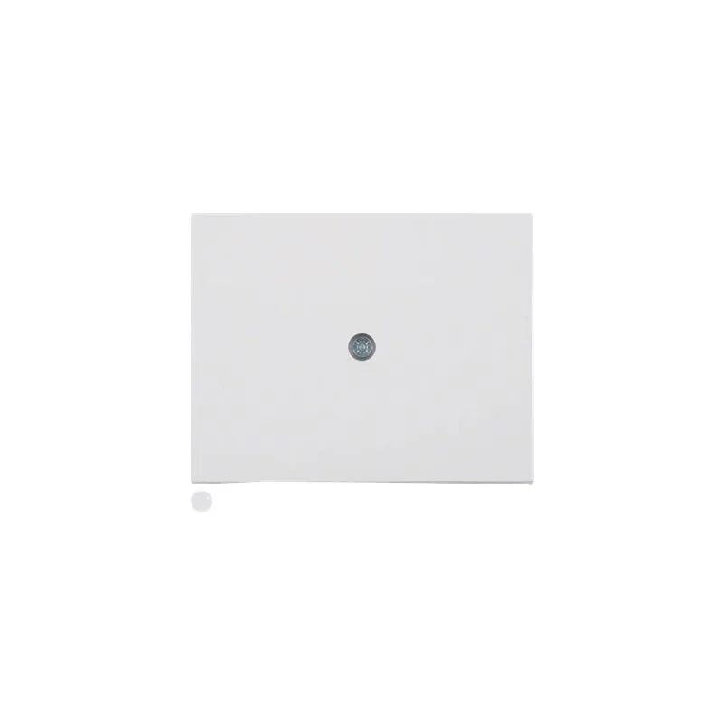 Copertura per uscita cavo ' Berker K1' avvitabile IP20 5,55x7,05x1,8cm colore bianco polare