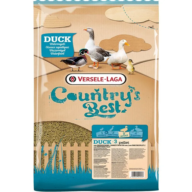 Versele-laga - Best Duck 3 Pellet di Country 20 kg
