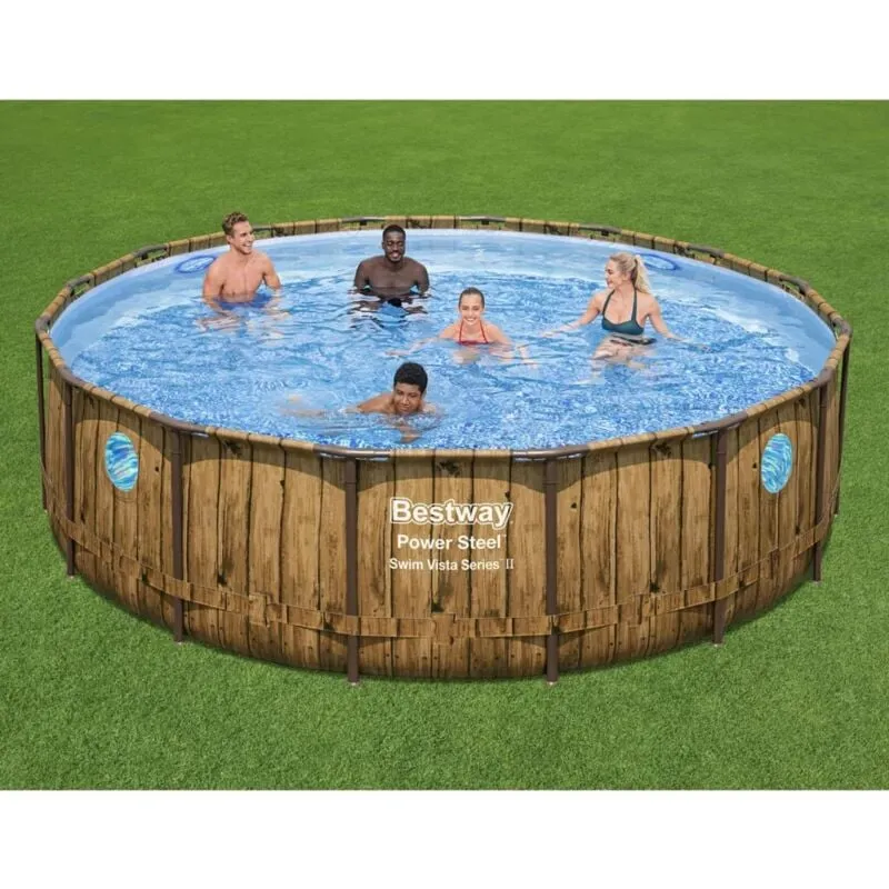  - Set Piscina Power Steel 488x122 cm