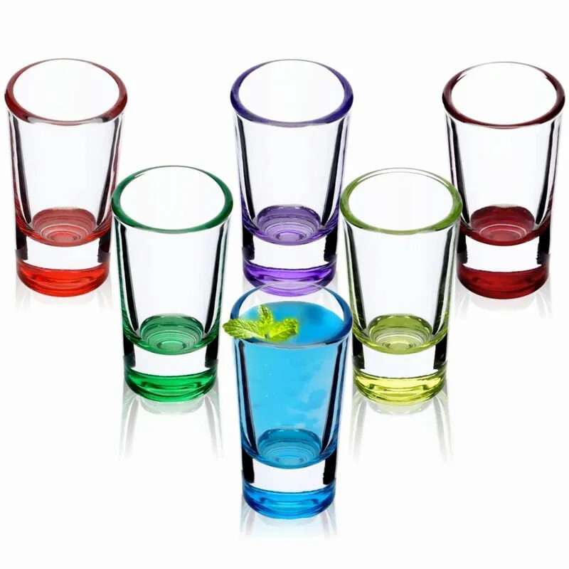 Bicchieri da shot Kadax per vodka, set da 6 pezzi da 28 ml