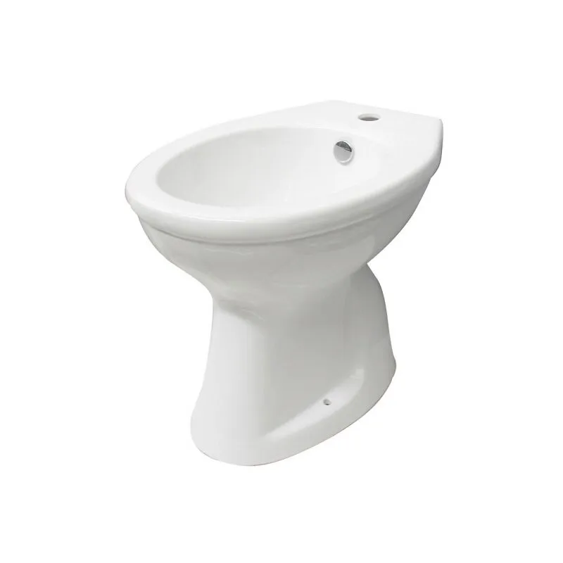 Linpha - Bidet a terra kaila bianco sanitari bagno