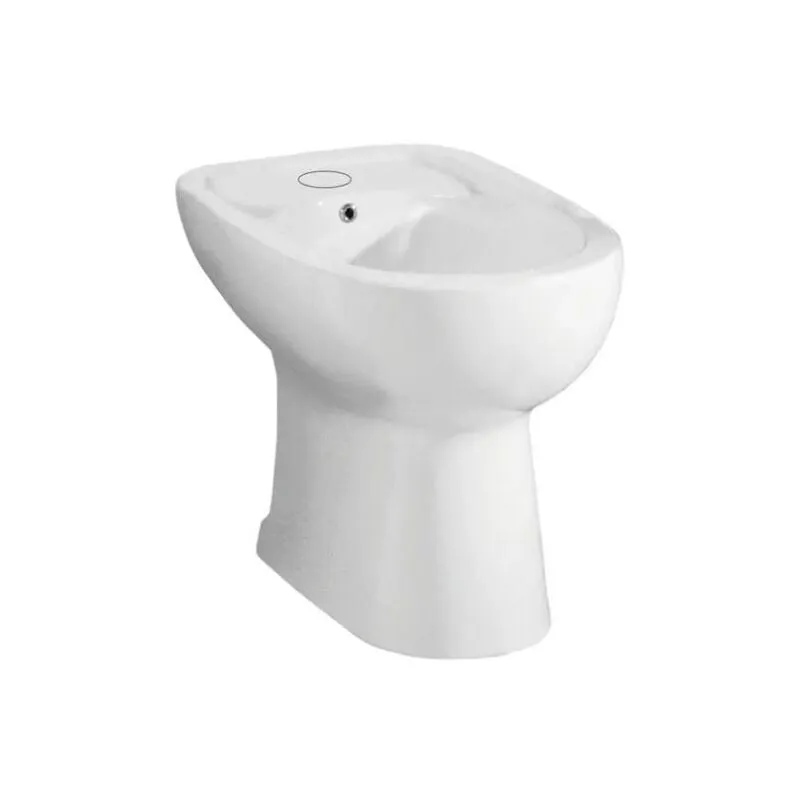 Bidet a terra in ceramica bianca serie diana Azzurra