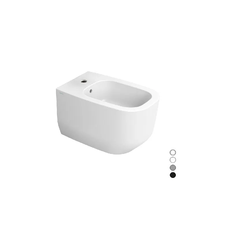 Bidet sospeso alba bianco