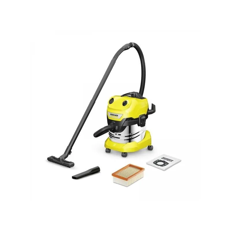 Kärcher Wd 4 s V-20/5/22 20 l Aspiratore a Cilindro Secco e Bagnato 1000W