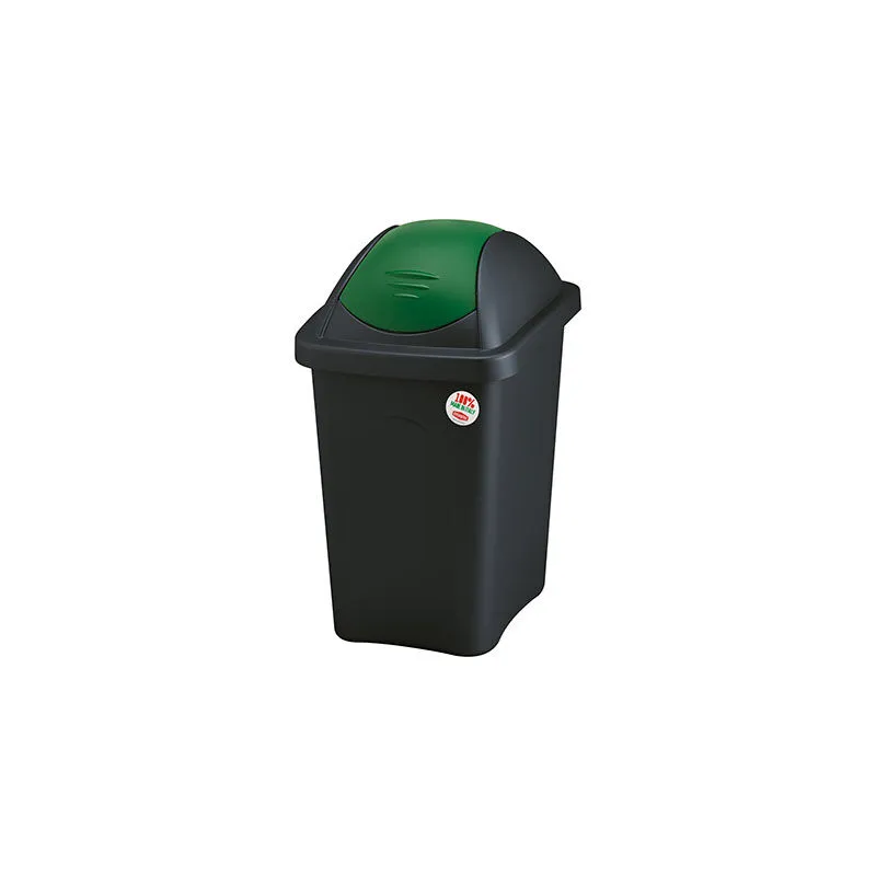 Bidone immondizia multipat stefanplast verde lt 60 cm 39x39 h.cm 68 conf. da 2pz