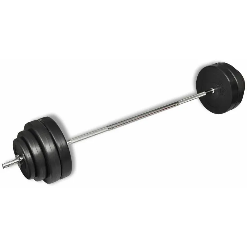 Bilanciere con dischi set Pesi 60 Kg set 8 Dischi Bilanciere persi Palestra