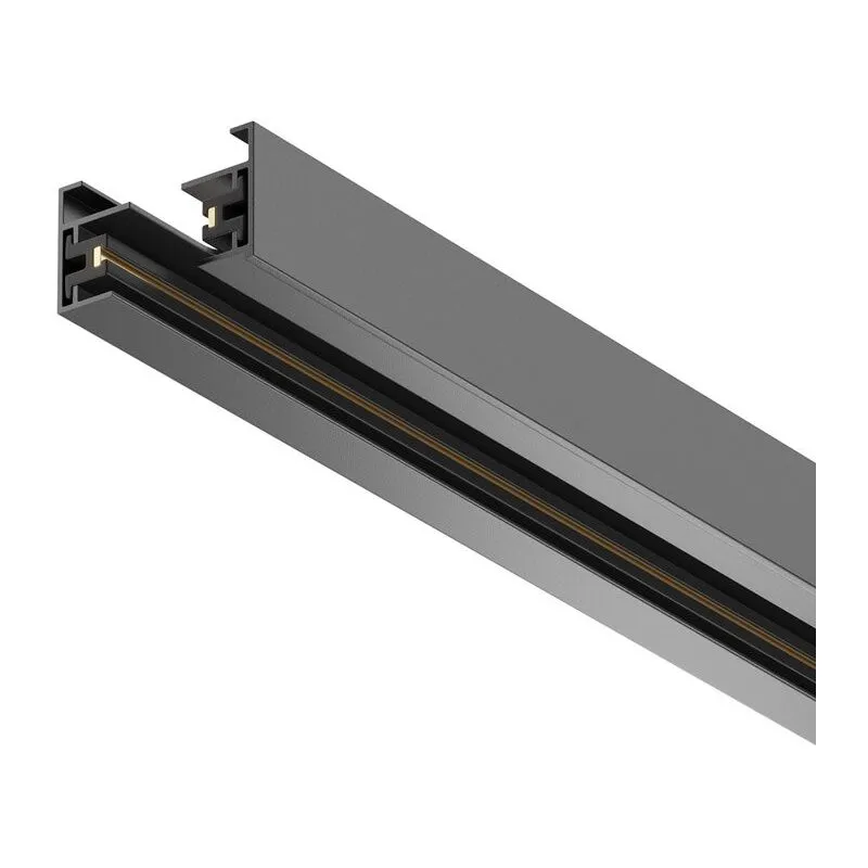 Binario Busbar Trunkings Unity In Alluminio Nero 1 Metro