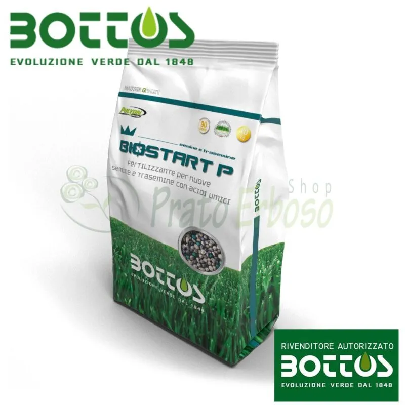 Bio Start 12-20-15 - Fertilizzante per prato da 10 Kg