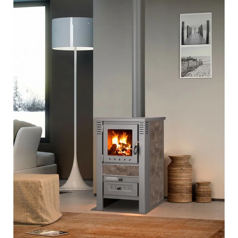 Biotermika - biolegna atena 8.0 kw gray