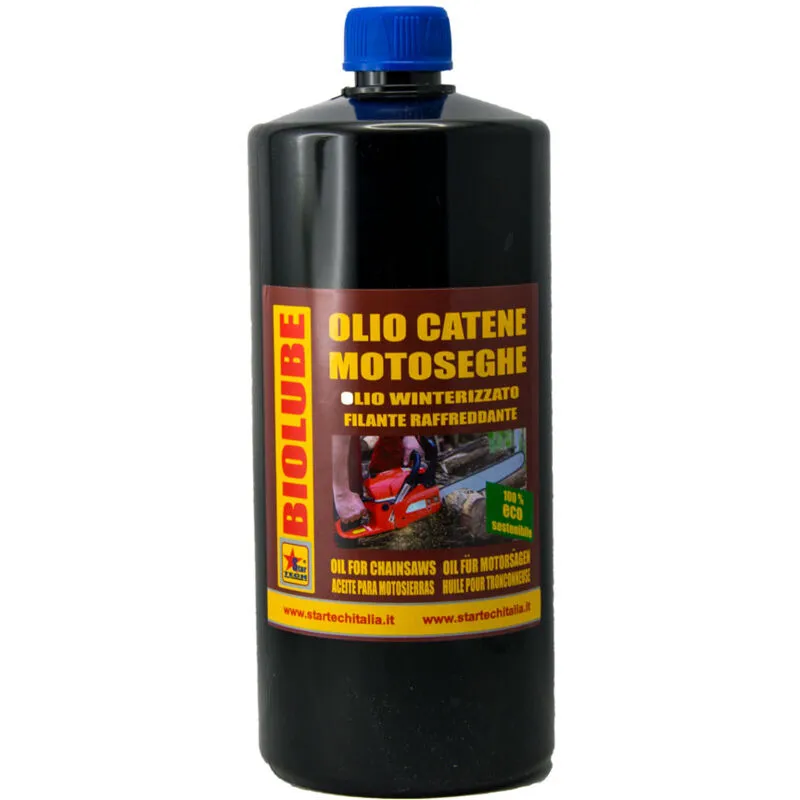 Biolube olio lubrificante catena motosega protettivo biologico winterizzato 2 lt