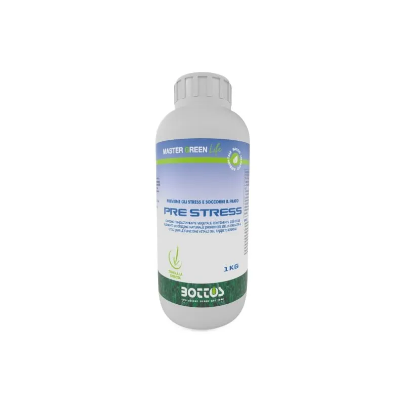 Biostimolante Pre Stress 1Kg Bottos organico anti-stress per prato all'ombra