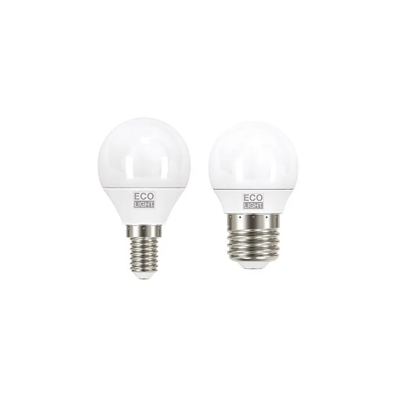 Lampadine Ecolight Led E27 M/gl 6w N.