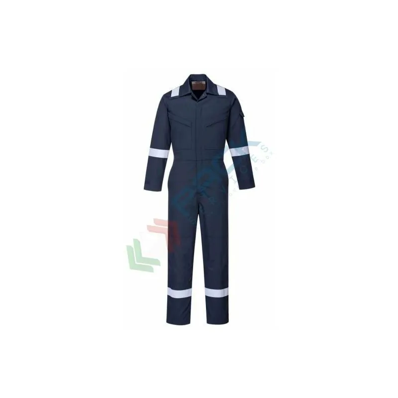  - Tuta da lavoro da donna antifiamma (Bizflame Plus) - Blu Navy