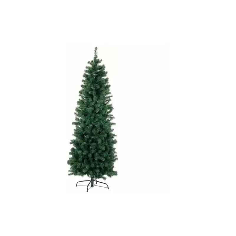 Albero di natale slim brennero h 210 cm. 803 rami - Bizzotto