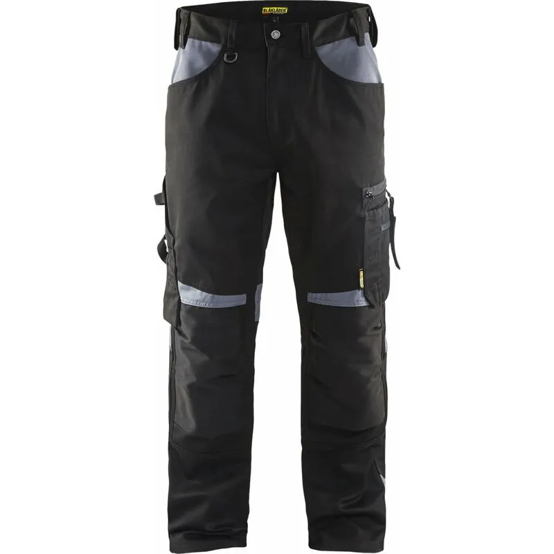 Blaklader - blakläder - Pantaloni Artigiano nero / grigio