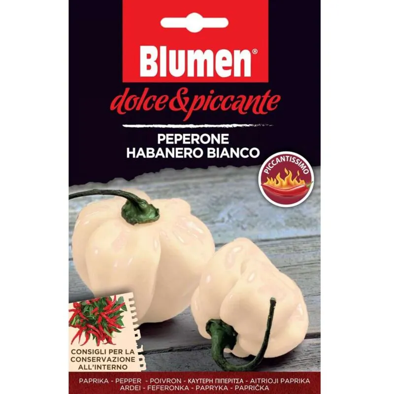 Semi di peperoncino Habanero Bianco