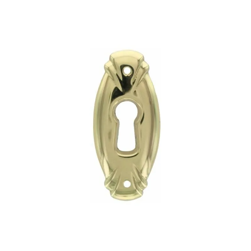 Bocchetta ottone 30622 20X46 mm oro luc ver 50 pz