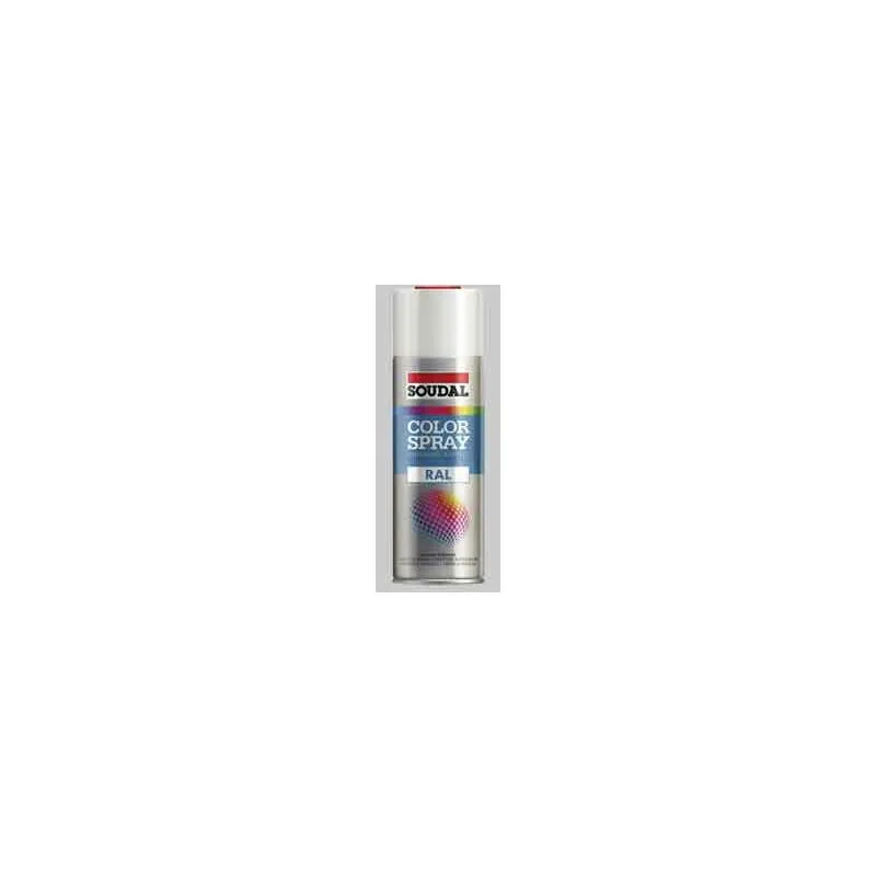 Bomboletta spray acrilico universale ml 600 soudal Bianco Lucido ral 9010