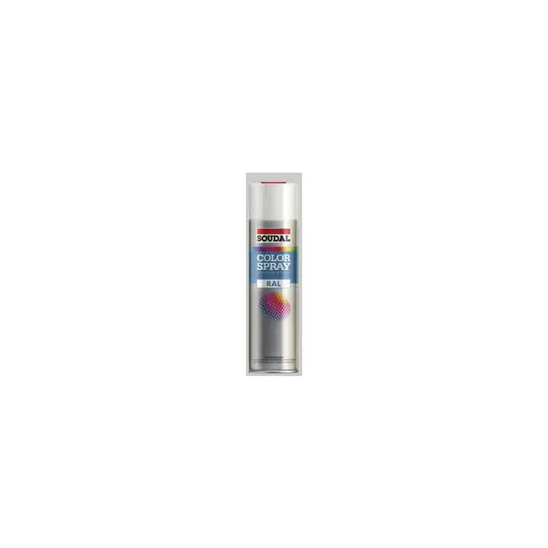 Bomboletta spray acrilico universale ml 600 soudal Bianco Opaco ral 9010