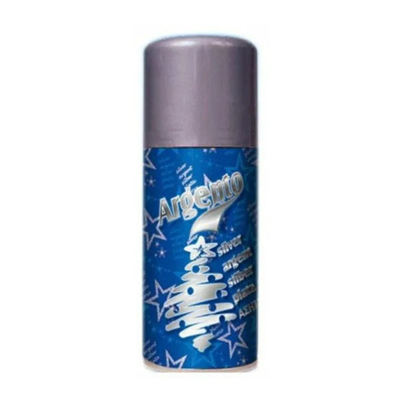  - Bomboletta spray argento per albero di natale - 150 ml