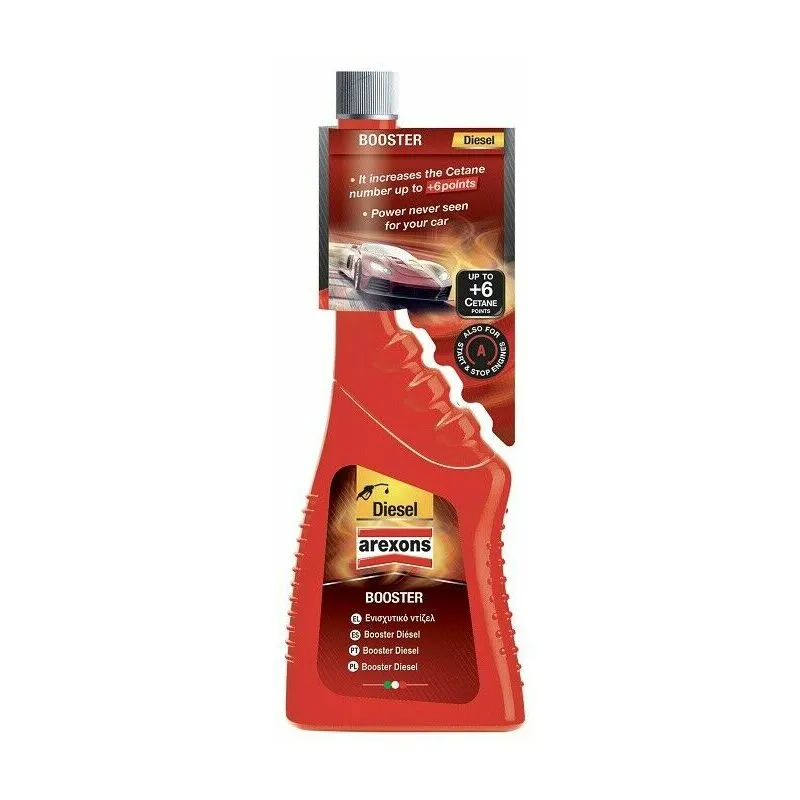 Arexons - Additivo Octane Booster Motore Benzina Flacone 250 ml Auto Moto Pulizia