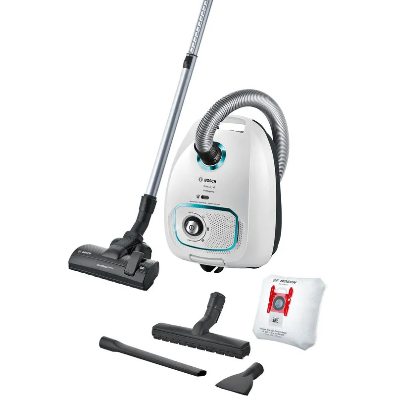 aspirapolvere 69db bianco - bgls4hyg2 - bosch