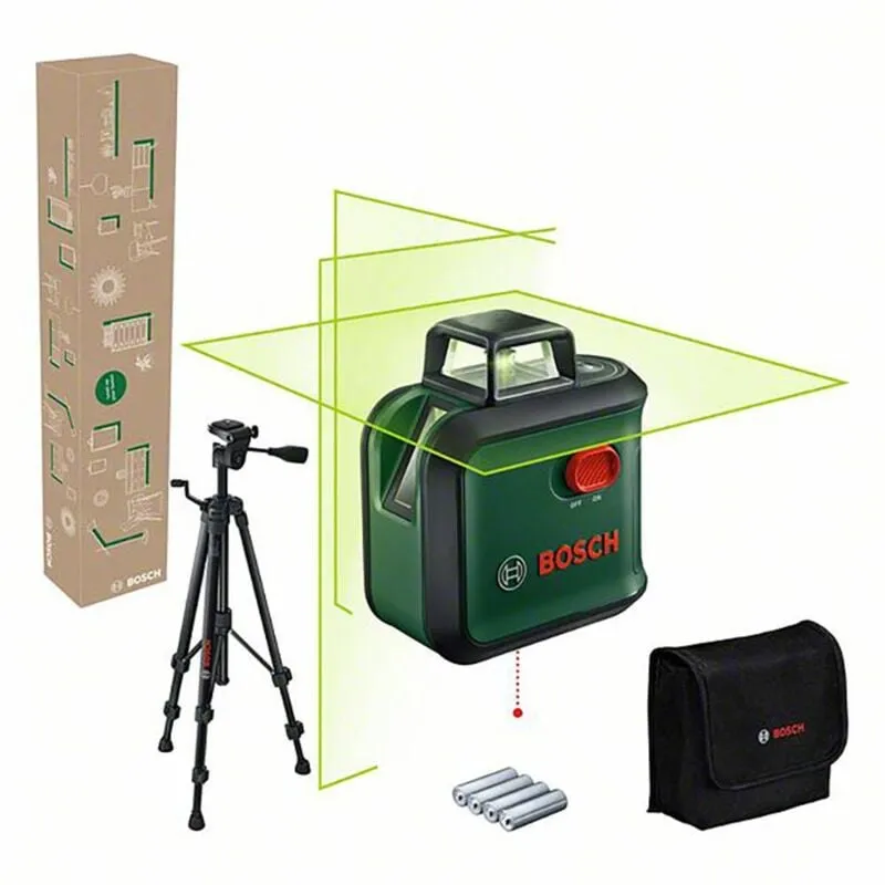  - Home and Garden AdvancedLevel 360 Set Laser a croce Raggio di azione (max.): 12 m