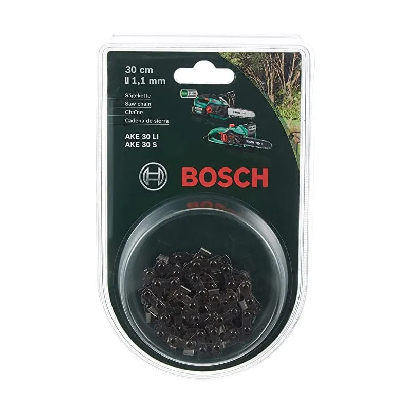 Catena BOSCH da 30 cm per AKE 30 con chiave e AKE 30 LI (1,1 mm) - F016800256