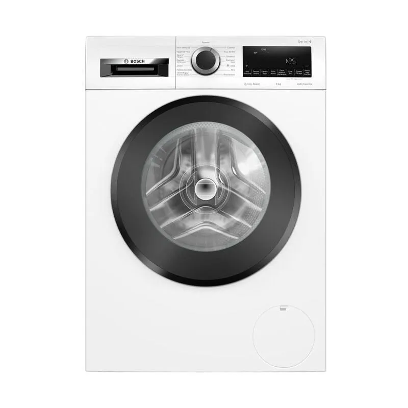 Serie 6 WGG142Z0IT Lavatrice a carica frontale 9 Kg 1200 Giri Classe a Emissione rumore 71 dB bianco - 