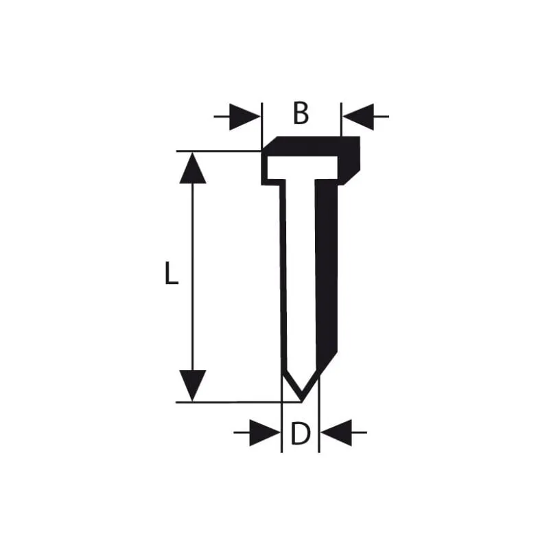 Testa svasata sk50 19g 1,2 mm, 19 mm, 19 mm, zincato